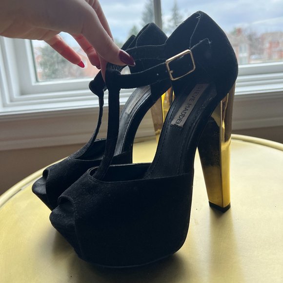 Steve Madden Peep Toe Heel - Picture 1 of 6